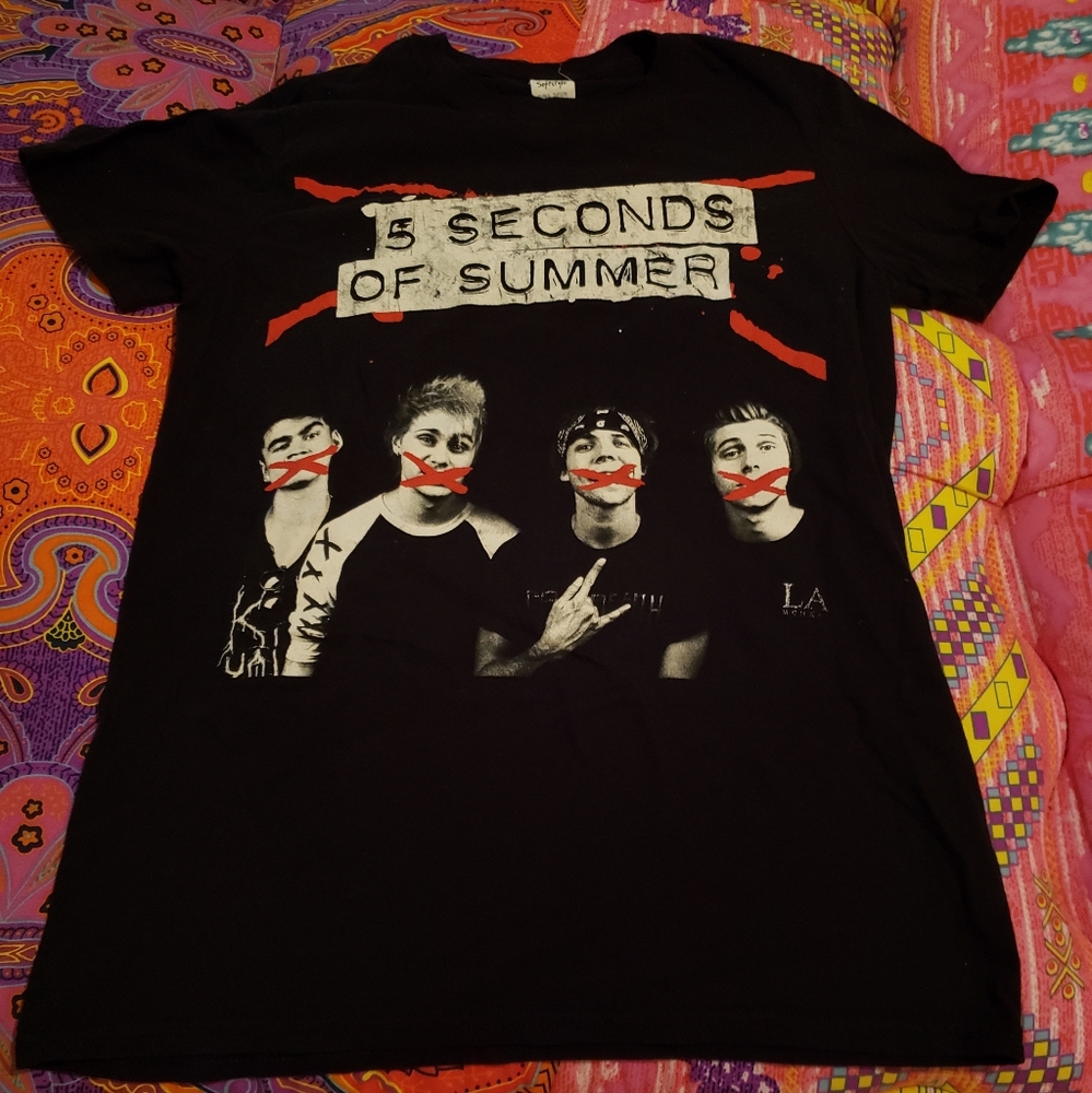 🎸 5 Seconds of Summer Concert T-Shirt 🎸